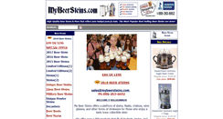 Desktop Screenshot of mybeersteins.com