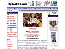 Tablet Screenshot of mybeersteins.com